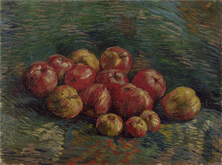 Still Life With Apples Vincent Willem Van Gogh Oil Painting